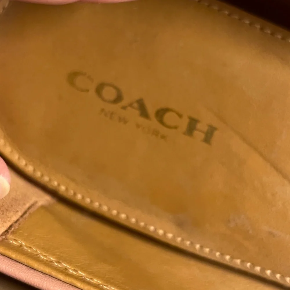Coach Chelsea Leather Flats EU 38.5/ US 8.5 Style A7698